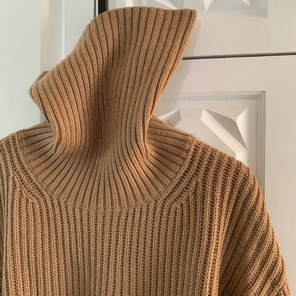 NWOT Babaton Guell Sweater in Dark Sand Brown - Picture 5 of 10
